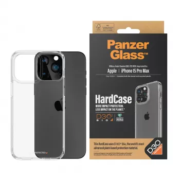 PanzerGlass HardCase Skaidrus su D3O® iPhone 15 Pro Max