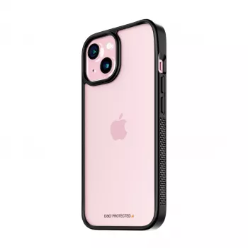PanzerGlass ClearCase iPhone 15 permatomas dėklas su D3O® Bio