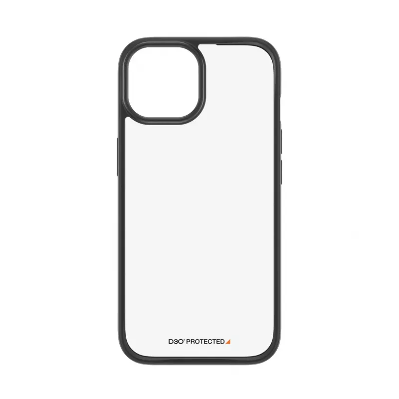 PanzerGlass ClearCase iPhone 15 permatomas dėklas su D3O® Bio