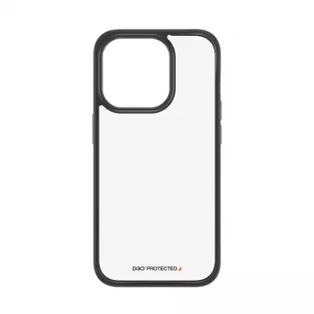 PanzerGlass ClearCase Skaidrus su Juodu Rėmeliu ir D3O® iPhone 15 Pro