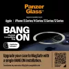 PanzerGlass Bang On MagSafe suderinamumo žiedas, skirtas iPhone 12 13 14 15, skaidrus