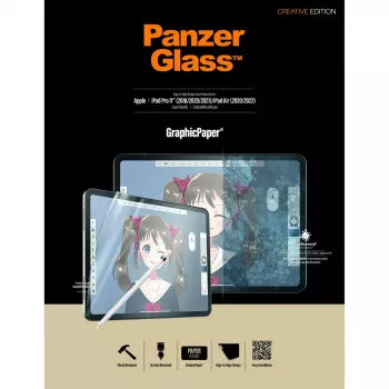PanzerGlass® GraphicPaper® ekrano apsauga iPad Pro 11″ (2018, 2020-2022, 2024) | iPad Air 10.9'' (2020, 2022)
