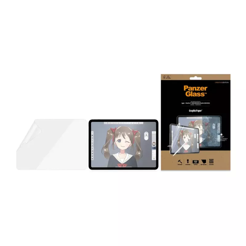 PanzerGlass® GraphicPaper® ekrano apsauga iPad Pro 11″ (2018, 2020-2022, 2024) | iPad Air 10.9'' (2020, 2022)