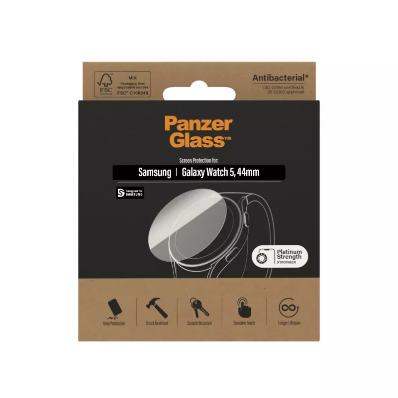 PanzerGlass® apsauginis stiklas Samsung Galaxy Watch 5 44 mm