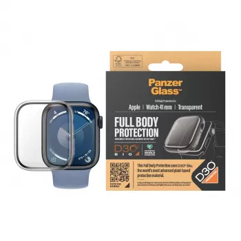PanzerGlass Screen Protector Full Body Apple Watch Series 9 41mm Skaidrus