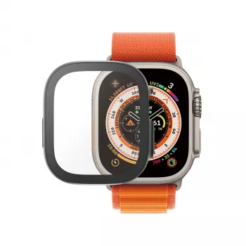 PanzerGlass ® Ekrano apsauga Full Body su D3O® Apple Watch Ultra | 49mm | Juoda
