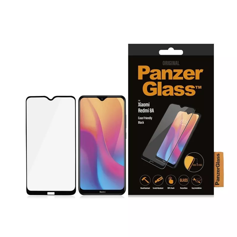 Apsauginis stiklas PanzerGlass Xiaomi Redmi 8A Edge-to-Edge