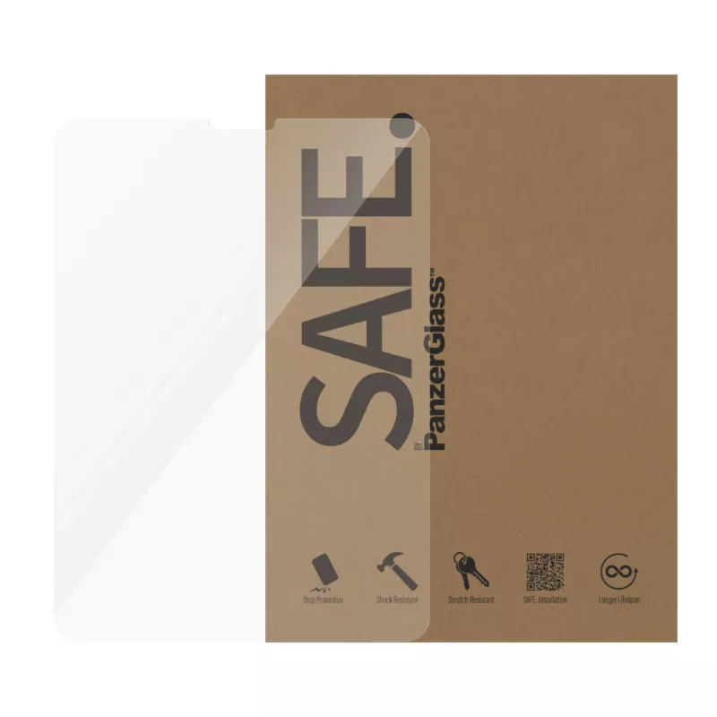 PanzerGlass SAFE. by ® Apsauginis stiklas iPad Pro 11'' (2018, 2020-2022) | Air 10.9'' (2020,2022) | Ultra-Wide Fit | Didmeninė pakuotė