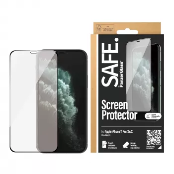 PanzerGlass SAFE. by ® Ekrano apsauga iPhone X | Xs | 11 Pro | Nuo krašto iki krašto