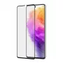 Apsauginis stiklas PanzerGlass SAFE, skirtas Samsung Galaxy A73 5G — grūdintas stiklas, atsparus įbrėžimams ir smūgiams, sausas uždėjimas, skaidrus