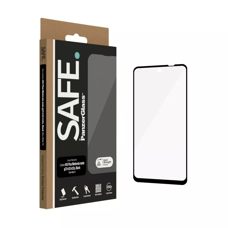 PanzerGlass SAFE. by ® ekrano apsauginis stiklas, skirtas Lenovo K15 Plus | Motorola moto g22 | e32 | e32s