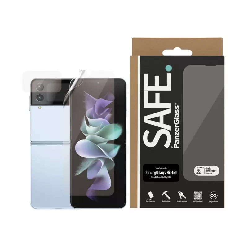 Apsauginis stiklas PanzerGlass SAFE. by ® Samsung Galaxy Z Flip4 5G