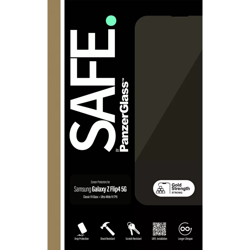 Apsauginis stiklas PanzerGlass SAFE. by ® Samsung Galaxy Z Flip4 5G