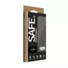 Grūdinto stiklo apsauginis stikliukas PanzerGlass SAFE, skirtas Realme 10 – itin platus dengimas, juodas