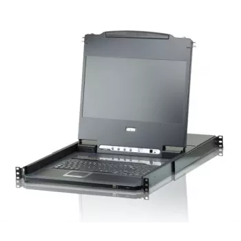 ATEN CL6708MW KVM jungiklis, 1U lentyninis, 17,3 inch LED ekranas, juodas