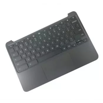 HP 917442-DH1 korpuso pagrindas su Šiaurės šalių klaviatūra, skirtas HP Chromebook 11 G5, juodas