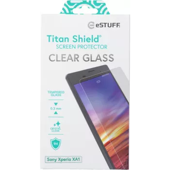 eSTUFF Sony Xperia XA1 Clear skaidrus apsauginis stiklas 1 vnt.