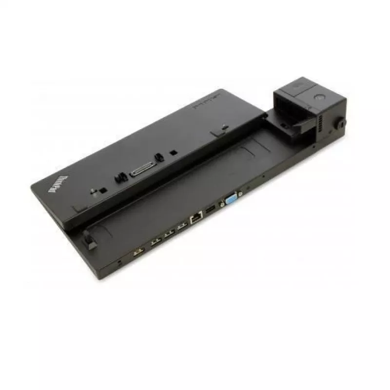Lenovo 40A00065IT stotelė / dokas nešiojamam kompiuteriui, juoda