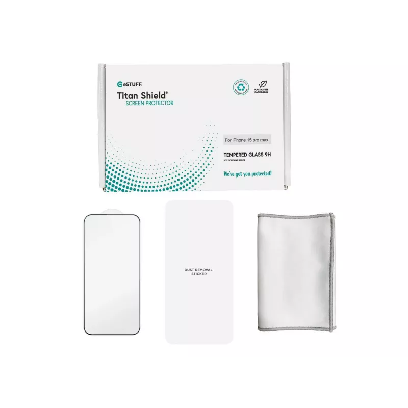 eSTUFF ES501416-50BULK apsauginis stiklas Apple iPhone 15 Pro Max