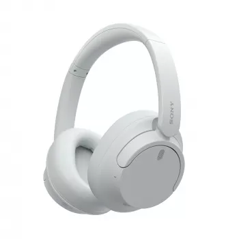 Sony WH-CH720 ausinės su laidu ir belaidžiu ryšiu, skambučiams ir muzikai, USB Type-C, Bluetooth, balta