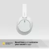Sony WH-CH720 ausinės su laidu ir belaidžiu ryšiu, skambučiams ir muzikai, USB Type-C, Bluetooth, balta