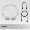 Sony WH-CH720 ausinės su laidu ir belaidžiu ryšiu, skambučiams ir muzikai, USB Type-C, Bluetooth, balta