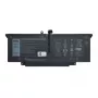 Origin Storage baterija, skirta Dell, 4 elementai, 52Wh, 6500mAh, 7.6V, juoda