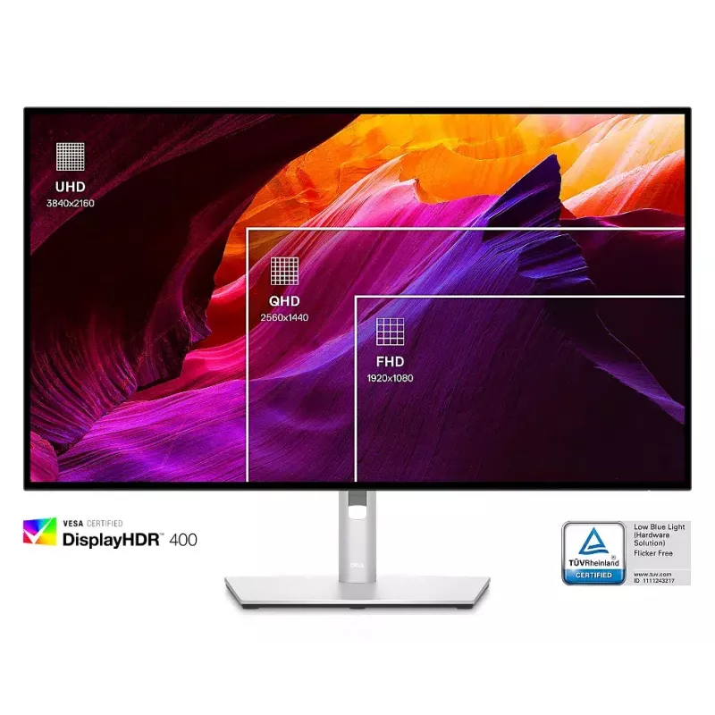 Monitorius DELL UltraSharp 32 4K USB-C Hub 31,5 colio LCD 3840 x 2160