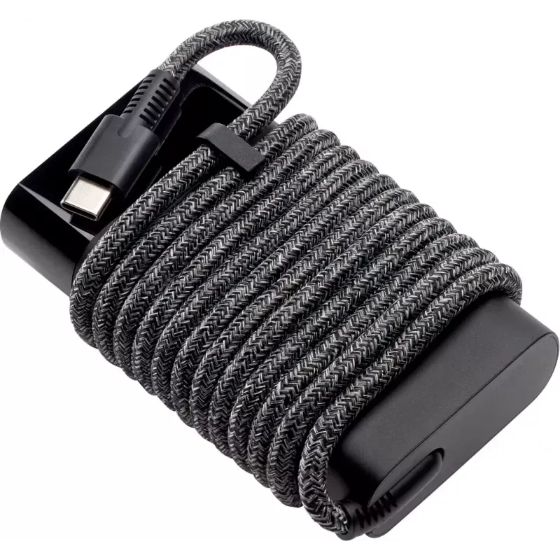 HP USB-C 65W nešiojamojo kompiuterio įkroviklis, vidinis maitinimo šaltinis, 5-20V, juodas