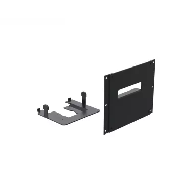 Ergonomic Solutions SpacePole Kiosk SPK610-02 POS sistemos priedas – spausdintuvo dangtelis, juodas, metalinis