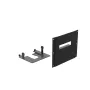 Ergonomic Solutions SpacePole Kiosk SPK610-02 POS sistemos priedas – spausdintuvo dangtelis, juodas, metalinis