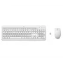 HP 230 belaidė klaviatūra ir pelė, pilno dydžio, RF belaidė, membraninė, balta