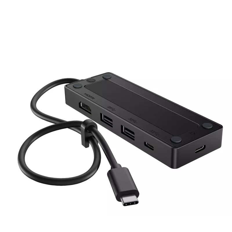 HP USB-C Travel Hub G3 – USB 3.2 Gen 2, HDMI, USB-A, PD 65W, 116×41.9×14.5 mm