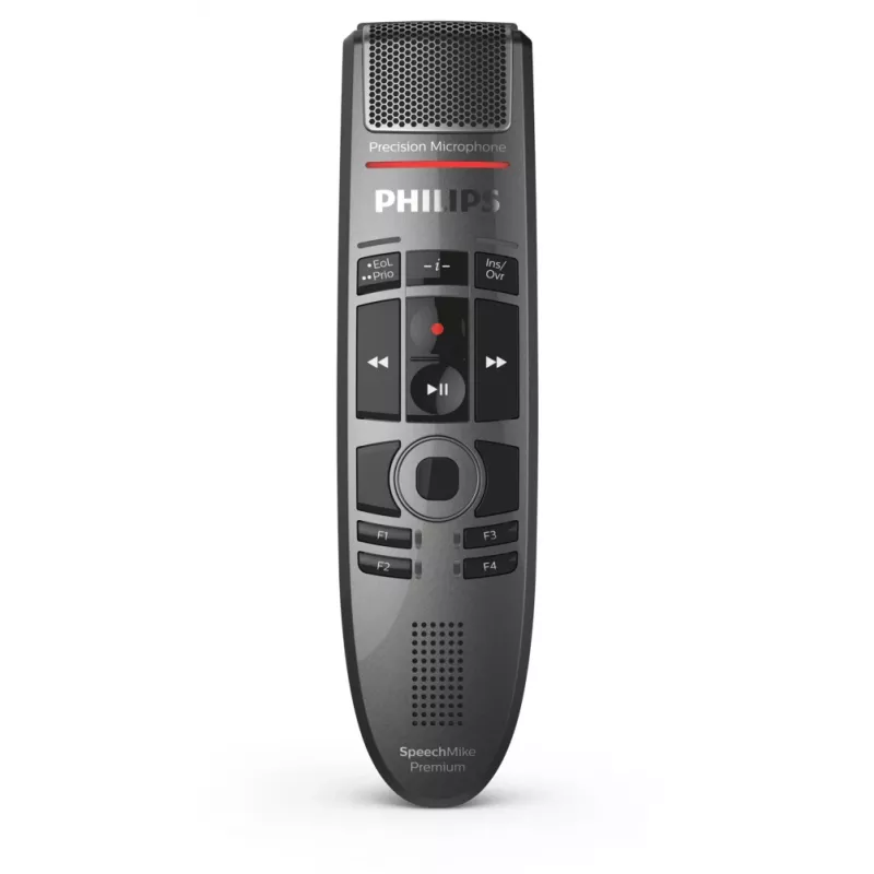 Mikrofonas Philips SpeechMike Premium Touch Juodas Unidirectional Laidinis -37 dB