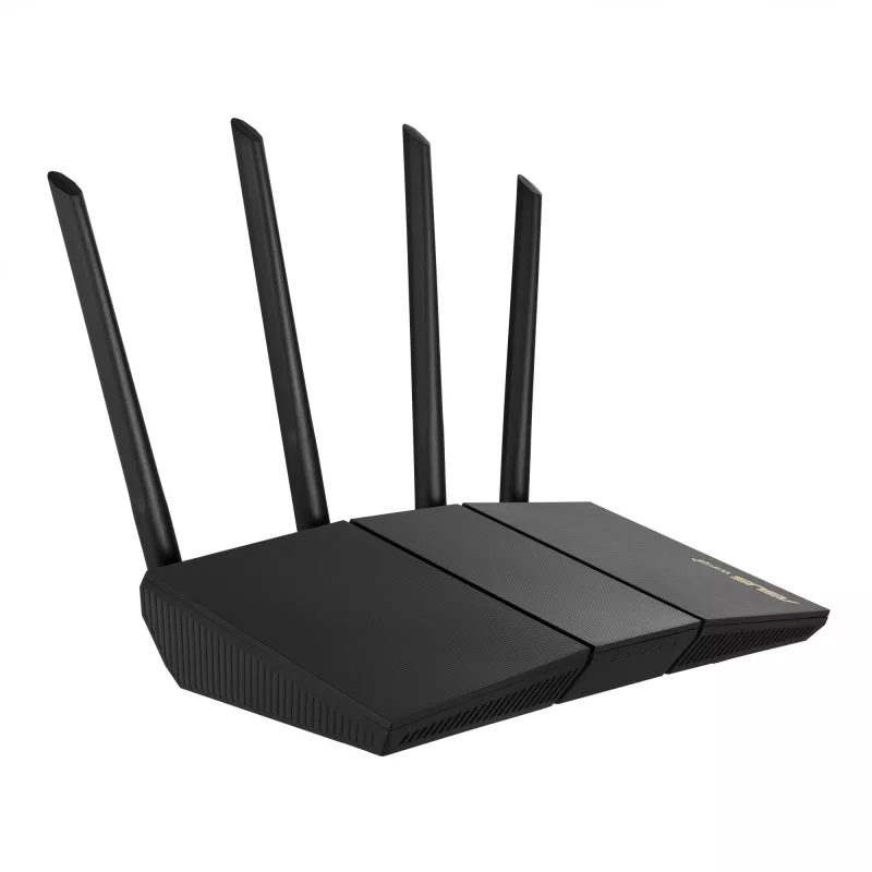 Belaidis maršrutizatorius ASUS RT-AX57 Gigabit Ethernet Dviejų juostų (2,4 GHz / 5 GHz) Juodas