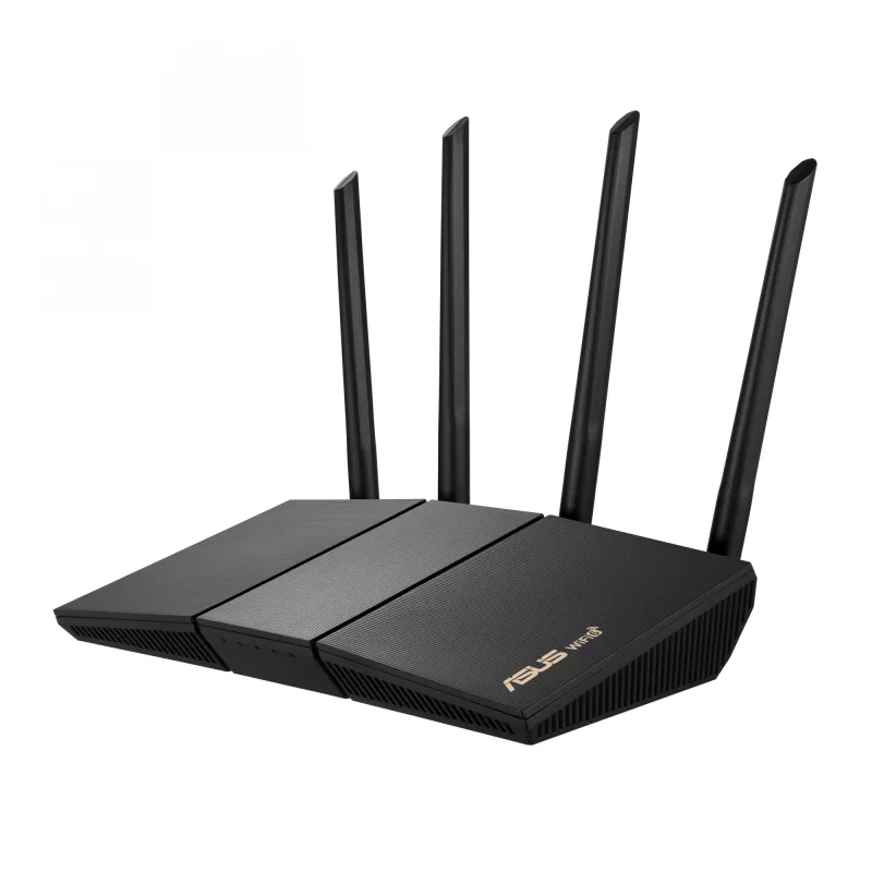 Belaidis maršrutizatorius ASUS RT-AX57 Gigabit Ethernet Dviejų juostų (2,4 GHz / 5 GHz) Juodas