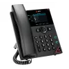 HP Poly VVX 250 4 linijų IP telefonas su PoE, juodas, LCD 320x240 pikselių