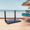 TP-Link Archer MR400 belaidis 4G LTE maršrutizatorius, AC1200, dviejų juostų, juodas
