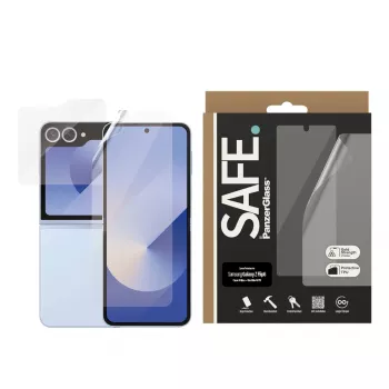 PanzerGlass SAFE. by ® apsauginė danga Samsung Galaxy Z Flip6 | Stiklas ir plėvelė