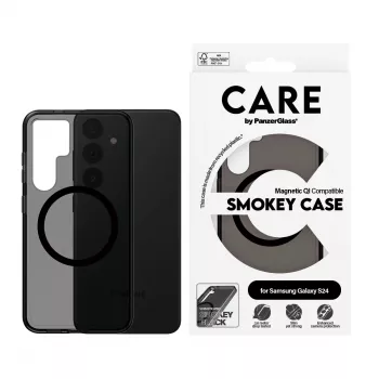 PanzerGlass CARE™ by ® Urban Combat Case Smokey su Juodu Qi Samsung Galaxy S24