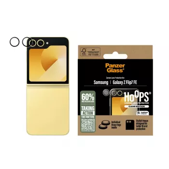 PanzerGlass ® Hoops® kameros objektyvo apsauga permatoma Samsung Galaxy Z Flip7 FE