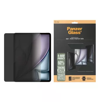 PanzerGlass ® 4-Way privatumo ekrano apsauga iPad Air 13 colių (2024-2025) | iPad 13 colių Pro (2024-2025) | itwork.lt