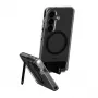 Apsauginis dėklas PanzerGlass CARE™ Urban Explorer Case, Samsung Galaxy S26, permatomas su juodu stoveliu, Qi