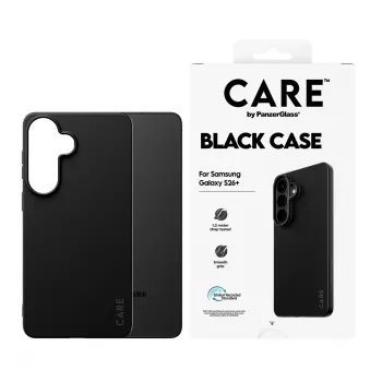 TPU dėklas Samsung Galaxy S26+ PanzerGlass CARE™ juodas