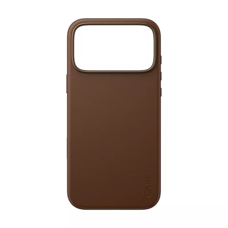 Dėklas PanzerGlass CARE Solo Case Brown, skirtas Apple iPhone 17 Pro Max, rudas