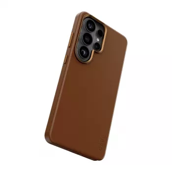 PanzerGlass CARE™ by ® Solo Case Brown w. Qi Samsung Galaxy S26 Ultra