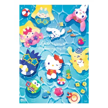 Dėlionė TREFL Hello Kitty Vasaros poilsis — 1000 dalių (modelis 12067)