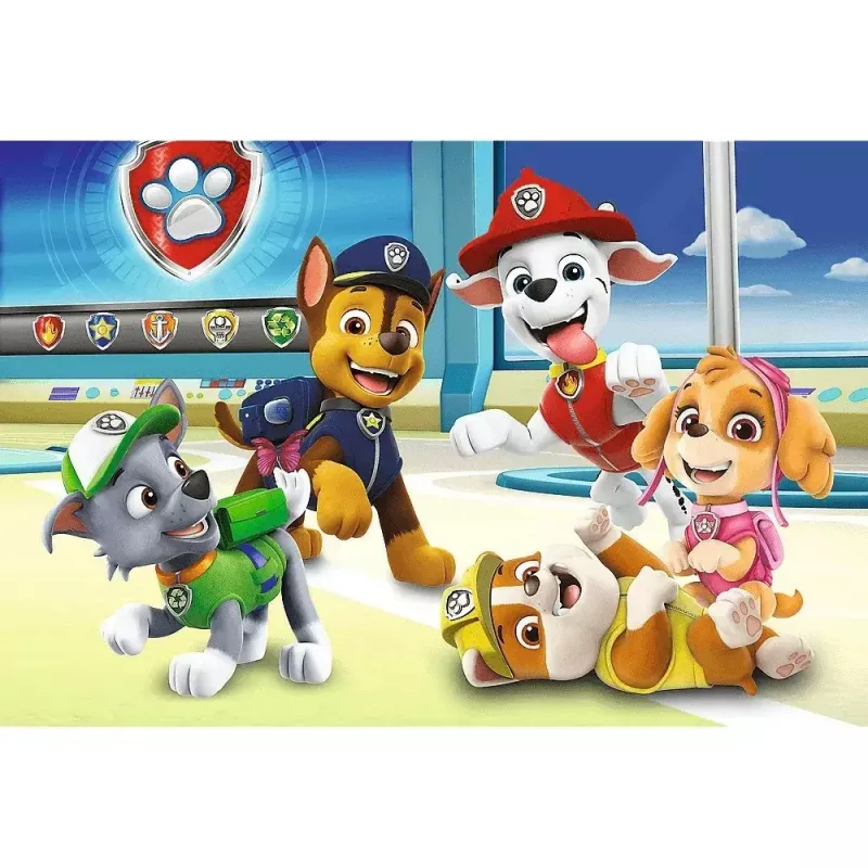 Dėlionė TREFL Paw Patrol — 60 detalių, vaikiškas galvosūkis, kartoniniai gabaliukai