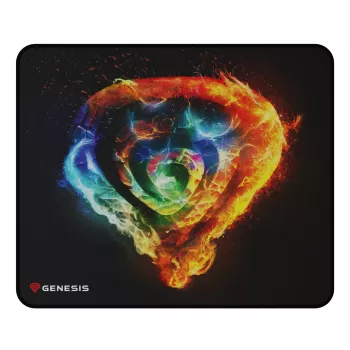 Pelės kilimėlis GENESIS Carbon 500 M Fire G2, 300x250 mm, spalvotas