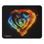 Pelės kilimėlis GENESIS Carbon 500 M Fire G2, 300x250 mm, spalvotas